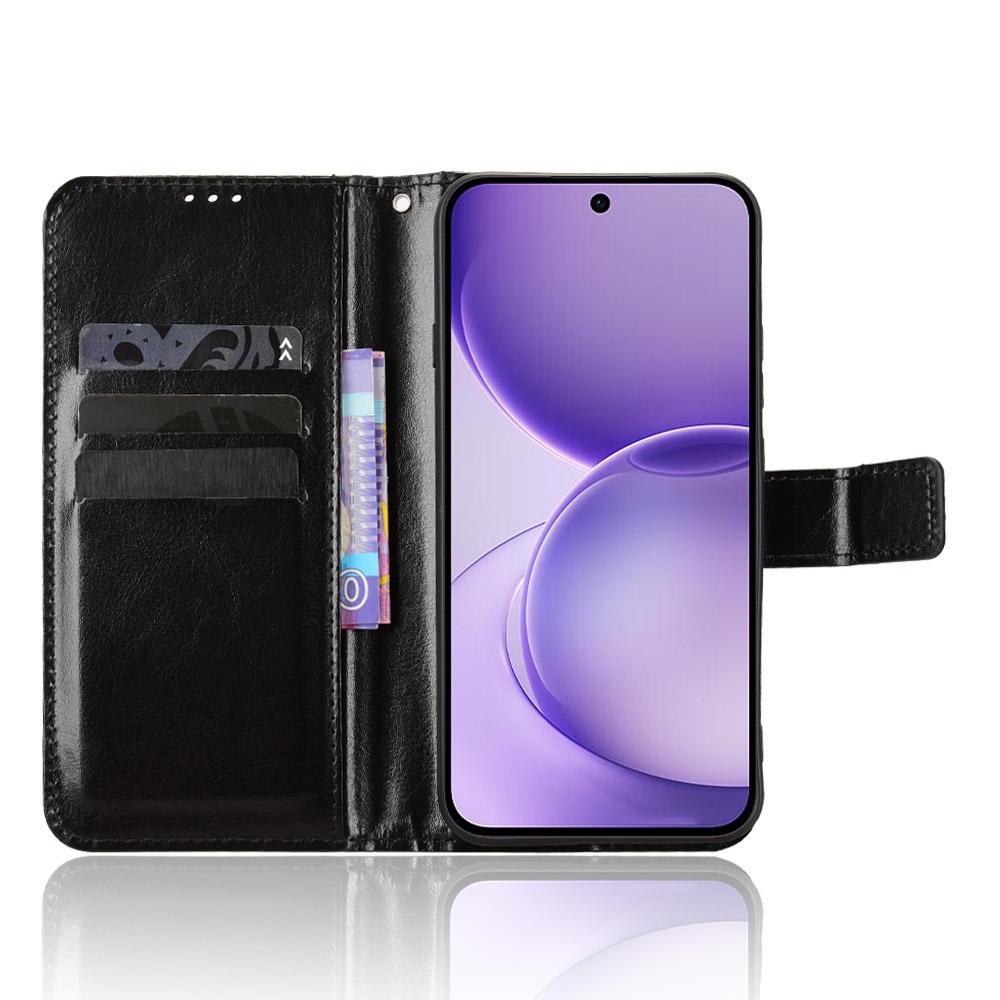 Crazy knížkové pouzdro na Oppo Reno 16 FS 5G - černé