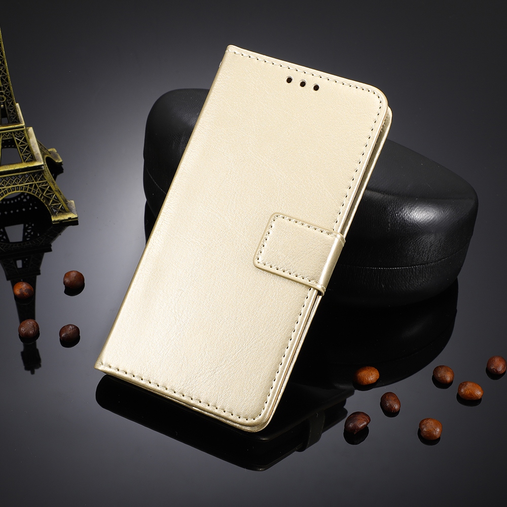 Crazy knížkové pouzdro na Oppo Reno 16 FS 5G - zlaté