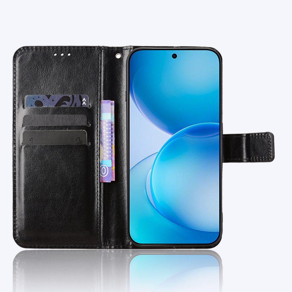 Crazy knížkové pouzdro na Oppo Reno 16 Pro 5G/Oppo Reno 16 5G - černé