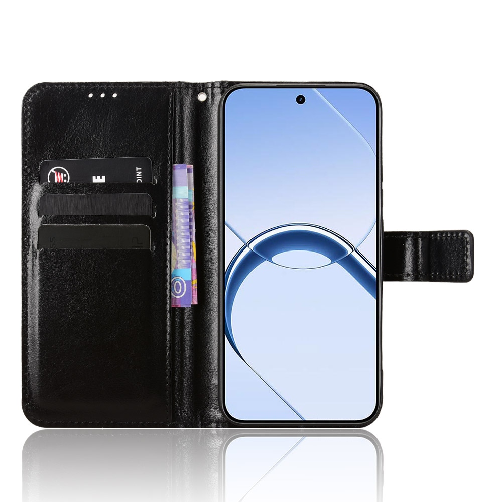 Crazy knížkové pouzdro na Realme 16 5G - černé