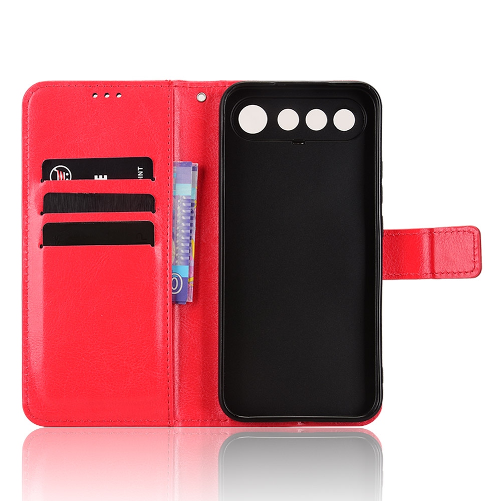 Crazy knížkové pouzdro na Realme 16 5G - červené