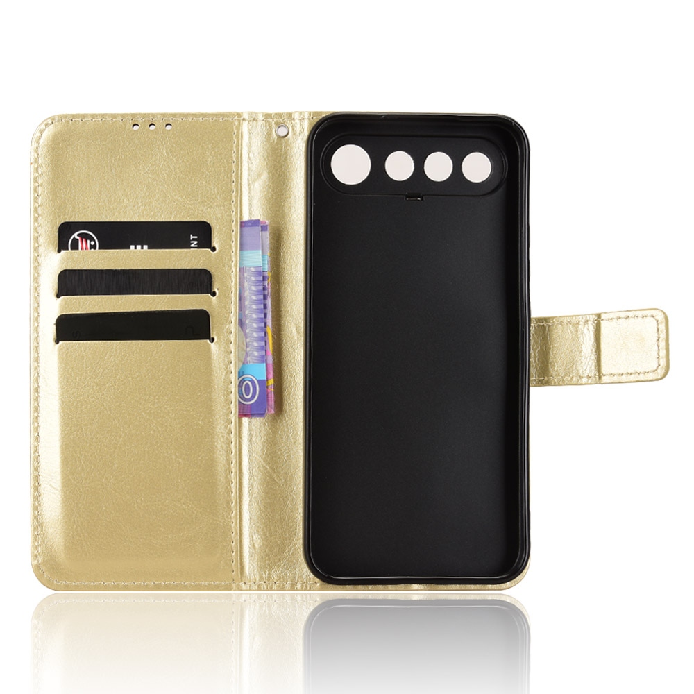 Crazy knížkové pouzdro na Realme 16 5G - zlaté