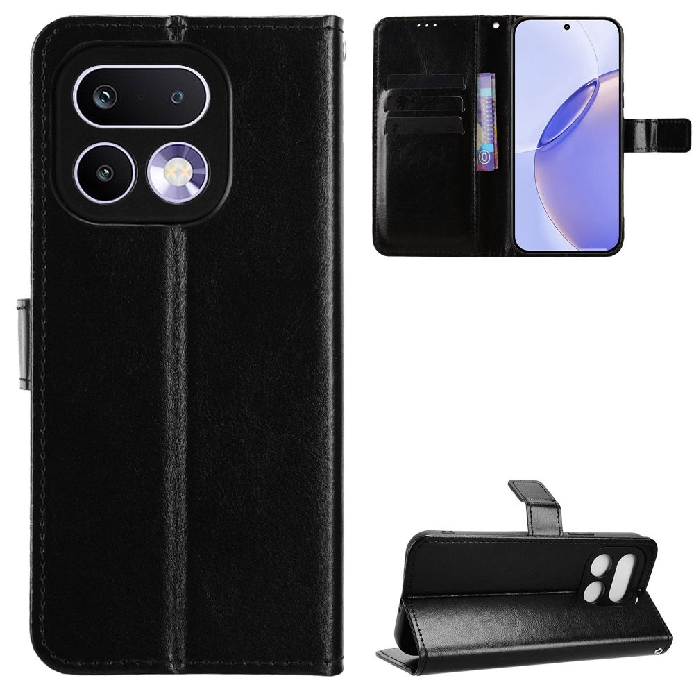 Crazy knížkové pouzdro na Realme 16 Pro+ 5G - černé
