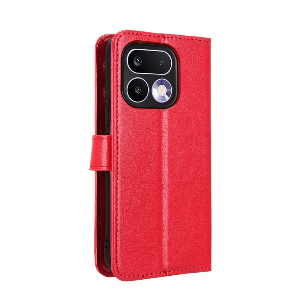 Crazy knížkové pouzdro na Realme 16 Pro+ 5G - červené