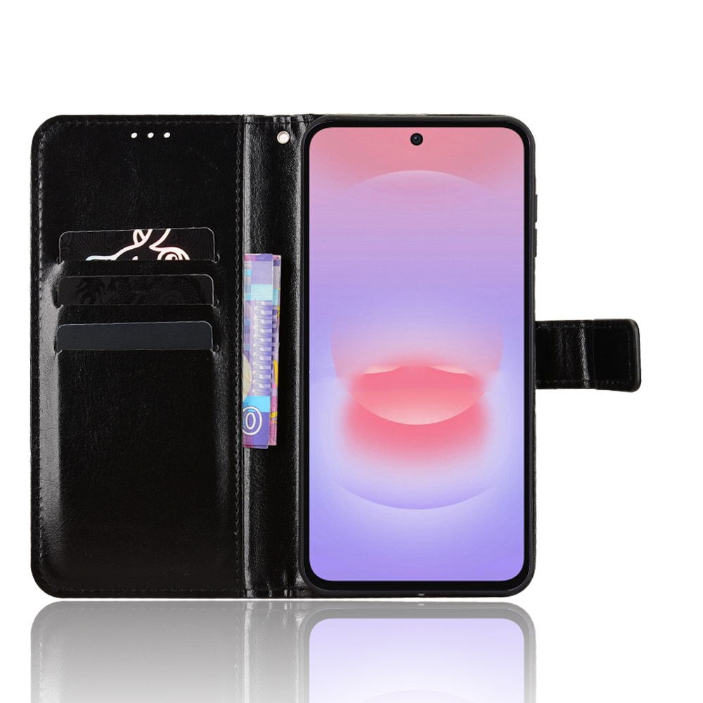 Crazy knížkové pouzdro na Samsung Galaxy A27 - černé