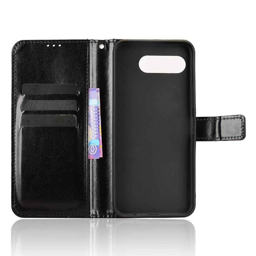 Crazy knížkové pouzdro na T-Mobile T Phone 3 - černé