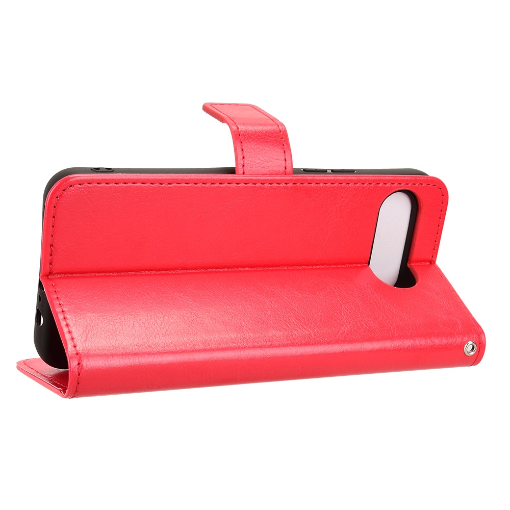 Crazy knížkové pouzdro na T-Mobile T Phone 3 - červené