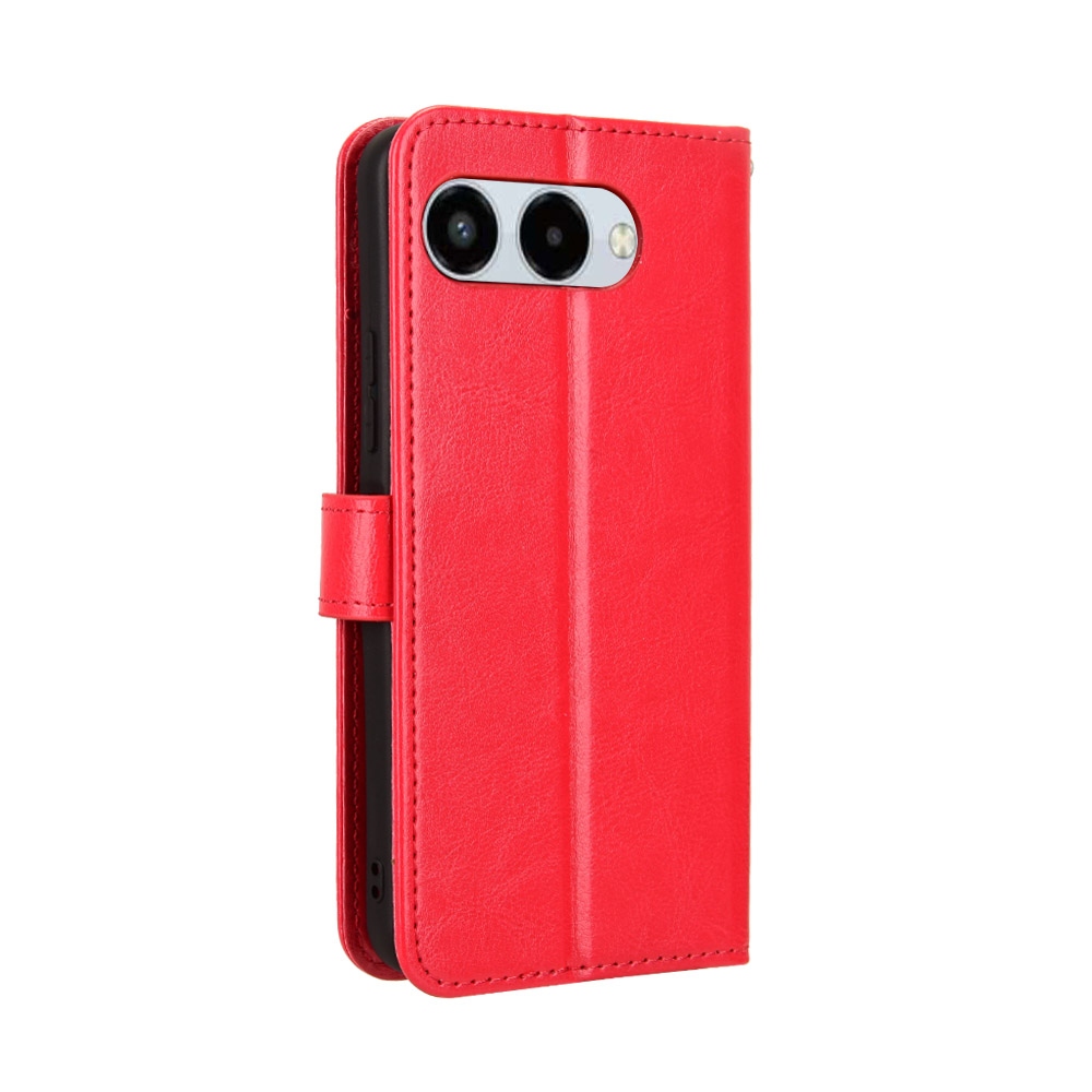 Crazy knížkové pouzdro na T-Mobile T Phone 3 - červené