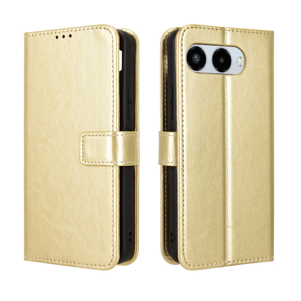 Crazy knížkové pouzdro na T-Mobile T Phone 3 - zlaté