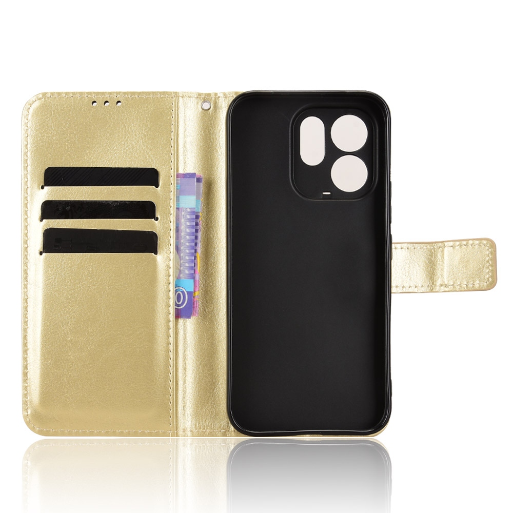 Crazy knížkové pouzdro na Vivo V70 5G - zlaté
