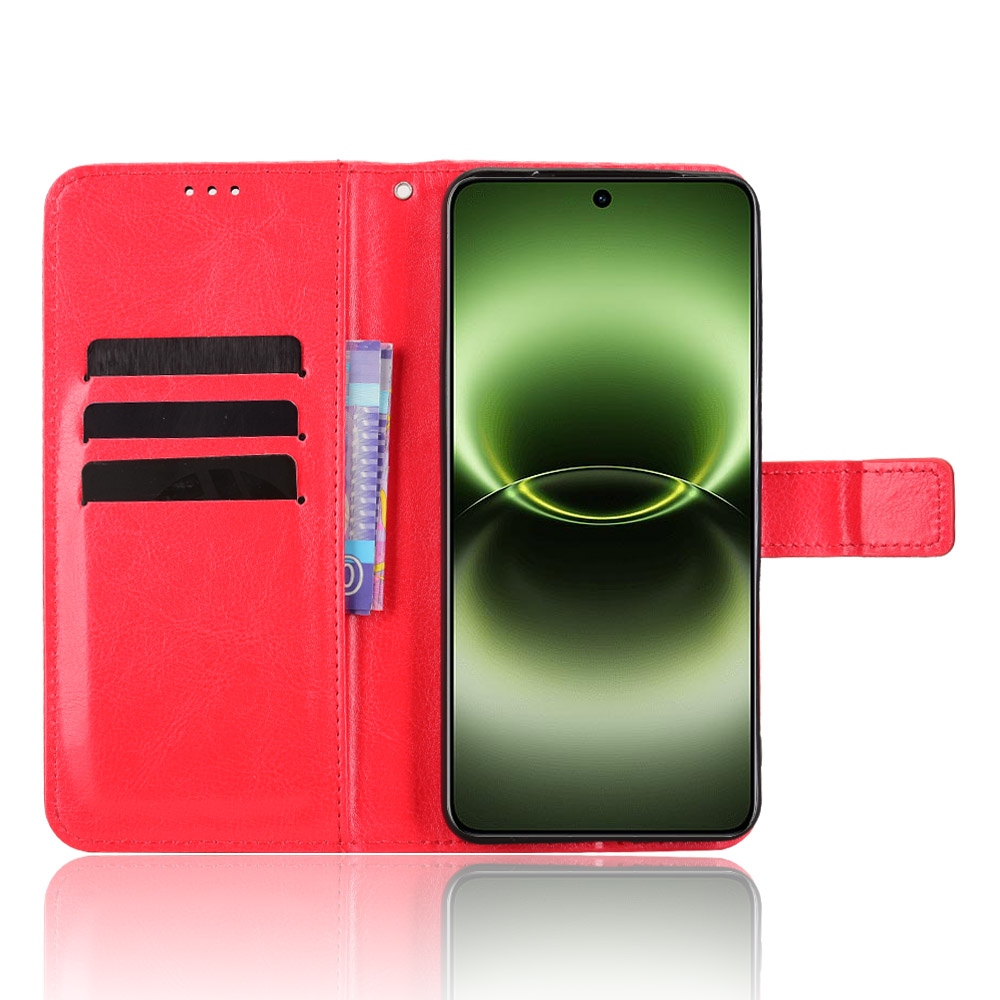 Crazy knížkové pouzdro na Vivo X300 Ultra 5G - červené