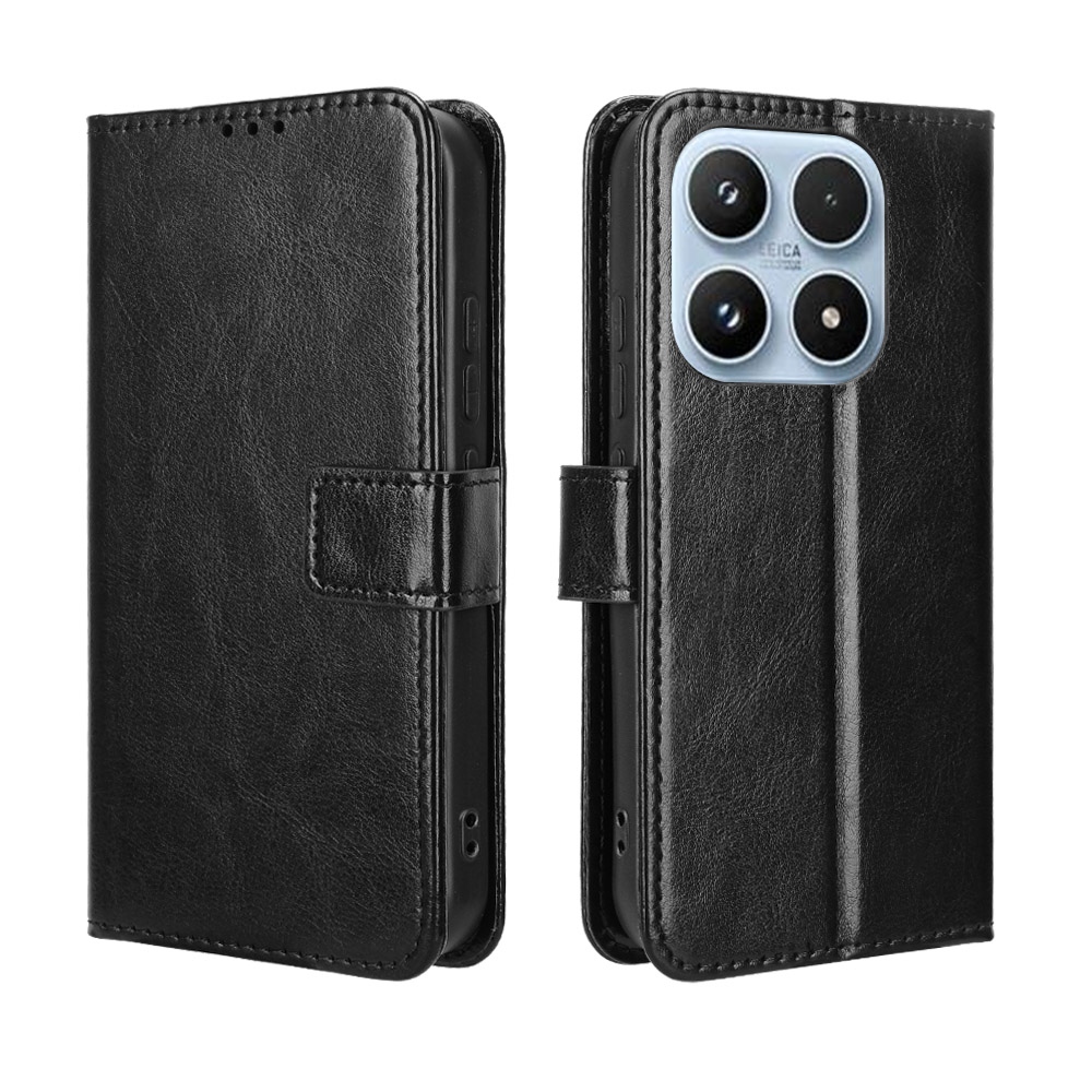 Crazy knížkové pouzdro na Xiaomi 17 - černé