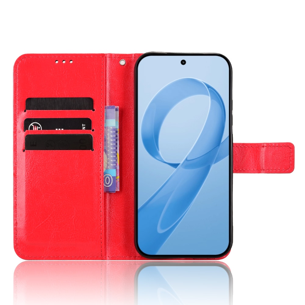 Crazy knížkové pouzdro na Xiaomi Poco F8 Pro 5G - červené