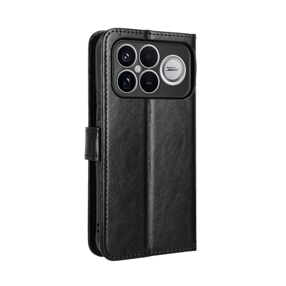 Crazy knížkové pouzdro na Xiaomi Poco F8 Ultra 5G - černé