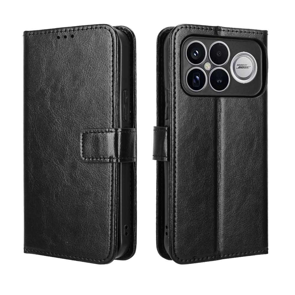 Crazy knížkové pouzdro na Xiaomi Poco F8 Ultra 5G - černé