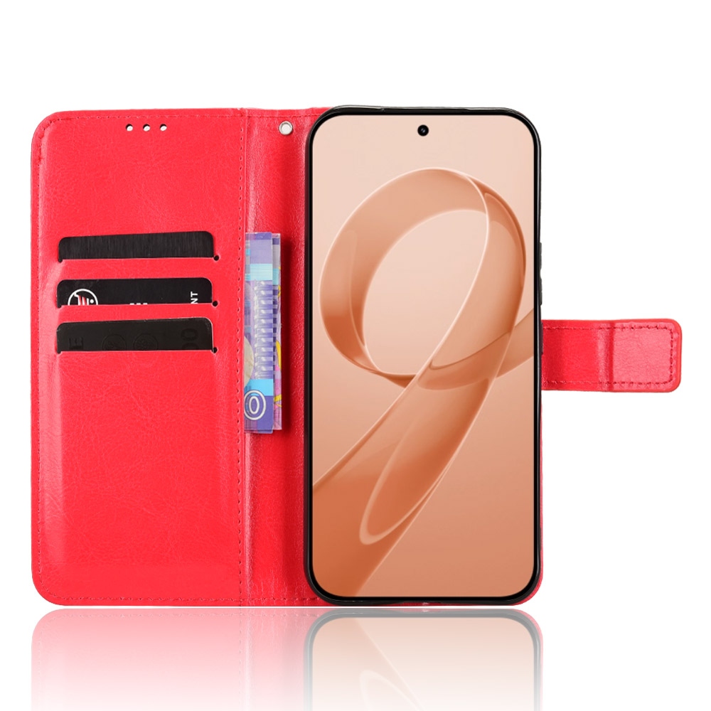 Crazy knížkové pouzdro na Xiaomi Poco F8 Ultra 5G - červené