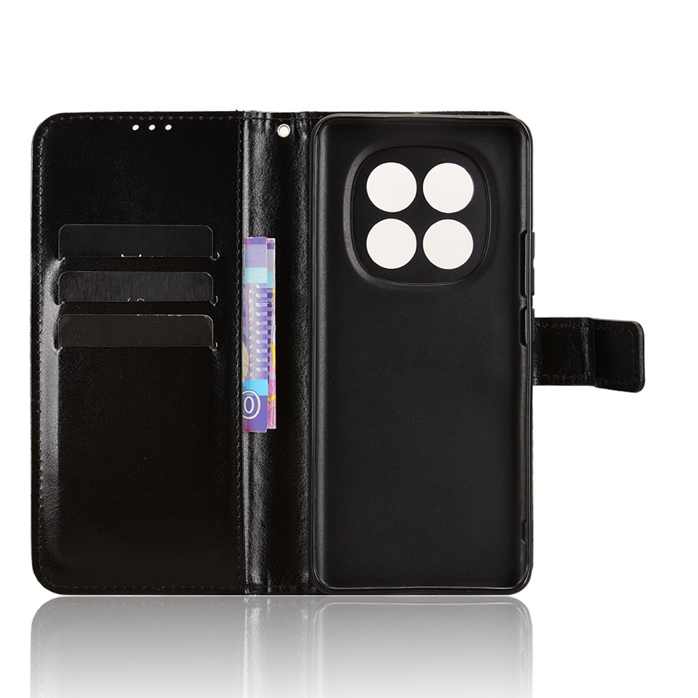 Crazy knížkové pouzdro na Xiaomi Poco M8 5G/Redmi Note 15 5G/Note 15 4G - černé