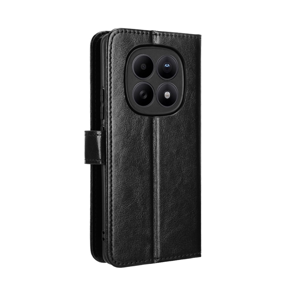 Crazy knížkové pouzdro na Xiaomi Poco M8 5G/Redmi Note 15 5G/Note 15 4G - černé