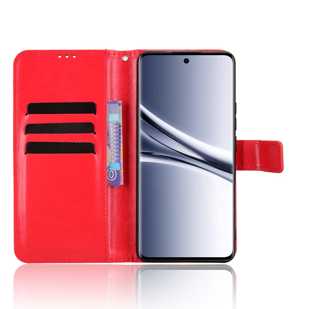 Crazy knížkové pouzdro na Xiaomi Poco M8 5G/Redmi Note 15 5G/Note 15 4G - červené