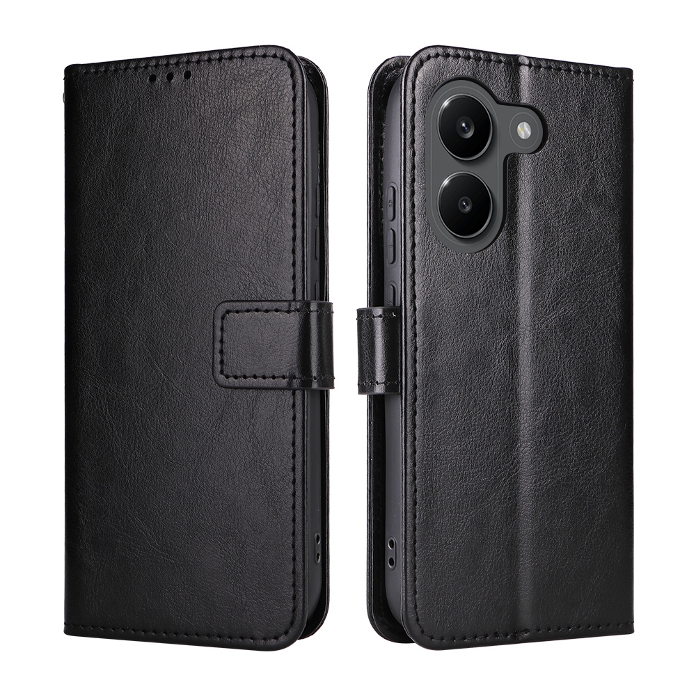 Crazy knížkové pouzdro na Xiaomi Poco X8 Pro 5G - černé