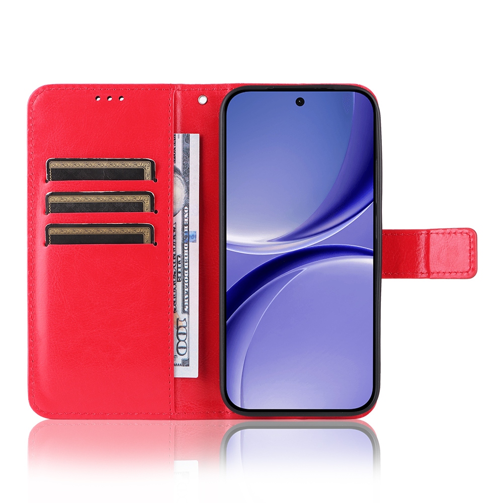 Crazy knížkové pouzdro na Xiaomi Poco X8 Pro 5G - červené