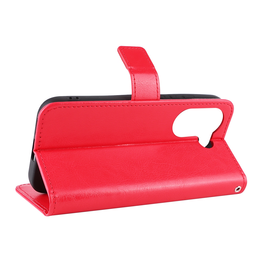 Crazy knížkové pouzdro na Xiaomi Poco X8 Pro 5G - červené