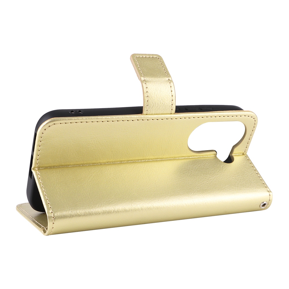 Crazy knížkové pouzdro na Xiaomi Poco X8 Pro 5G - zlaté