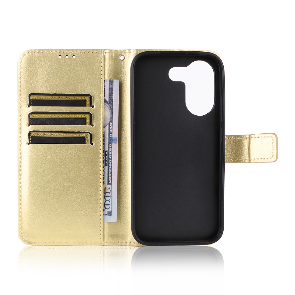 Crazy knížkové pouzdro na Xiaomi Poco X8 Pro 5G - zlaté