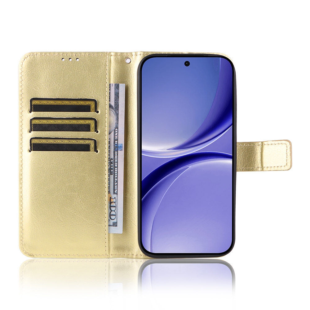 Crazy knížkové pouzdro na Xiaomi Poco X8 Pro 5G - zlaté