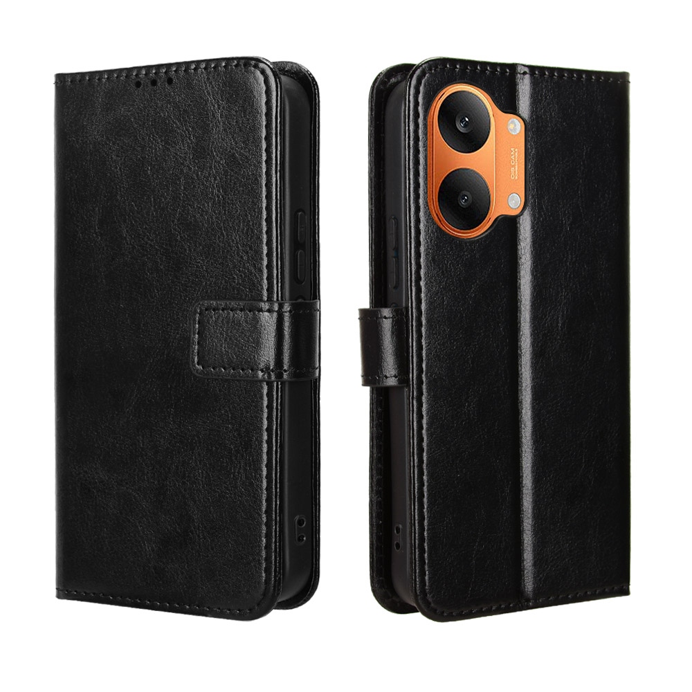 Crazy knížkové pouzdro na Xiaomi Poco X8 Pro Max 5G - černé