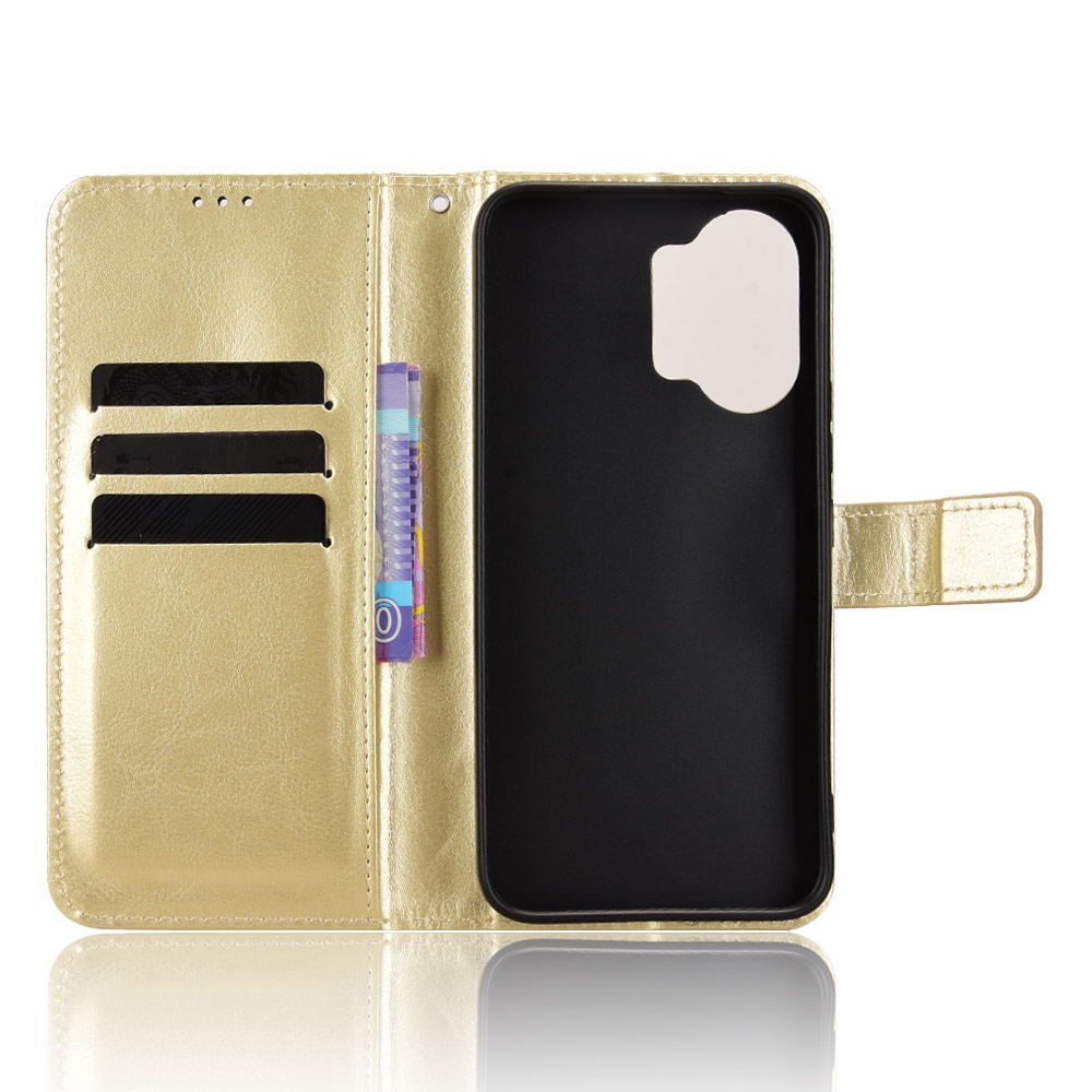 Crazy knížkové pouzdro na Xiaomi Poco X8 Pro Max 5G - zlaté