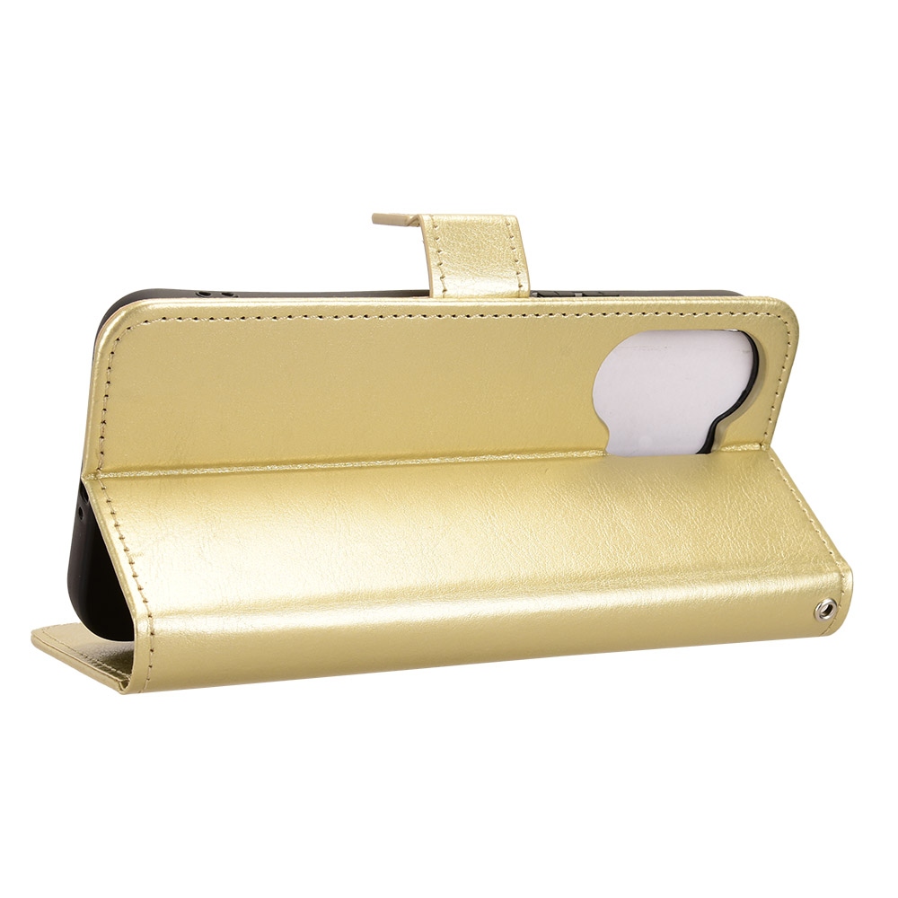 Crazy knížkové pouzdro na Xiaomi Poco X8 Pro Max 5G - zlaté