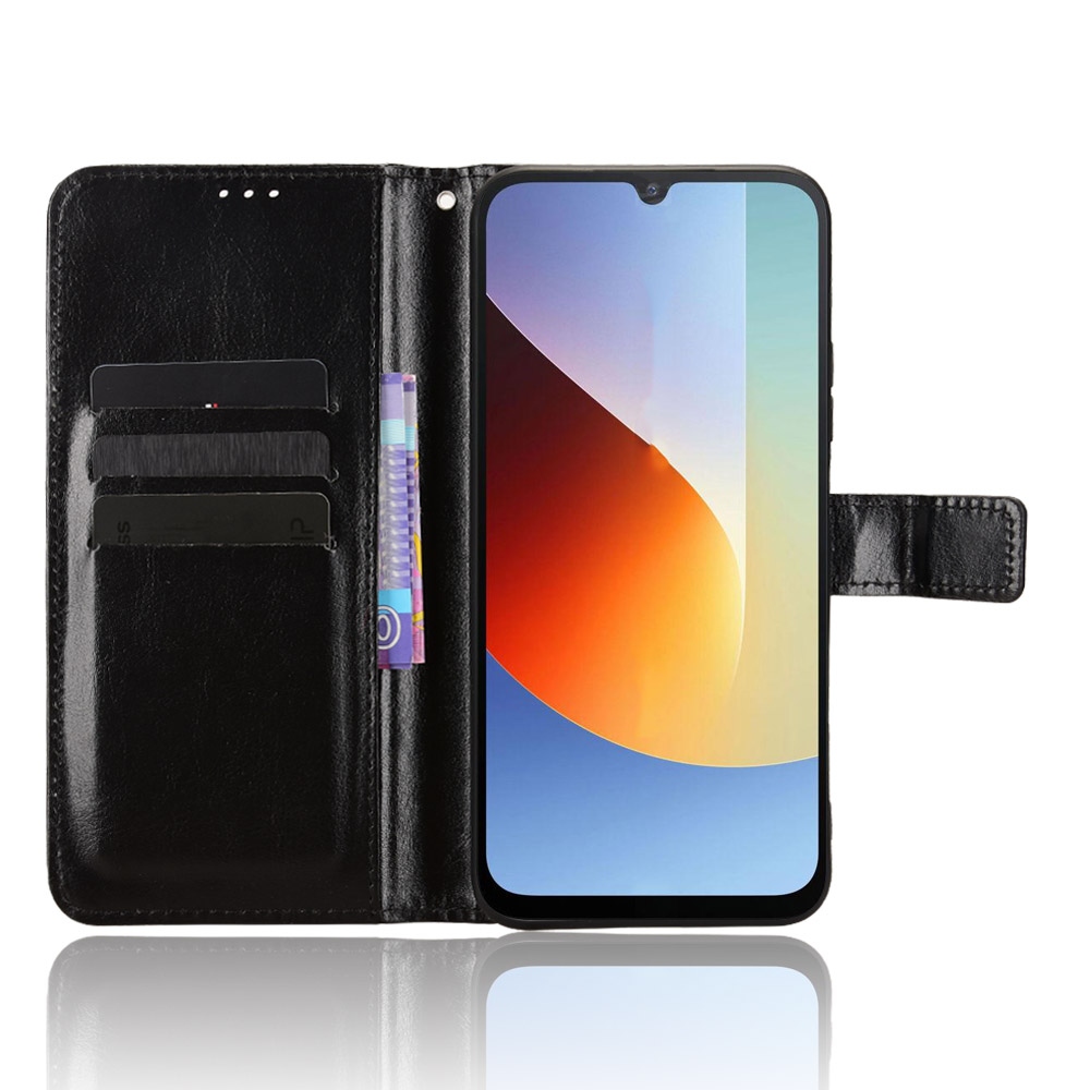 Crazy knížkové pouzdro na Xiaomi Redmi A7 Pro - černé
