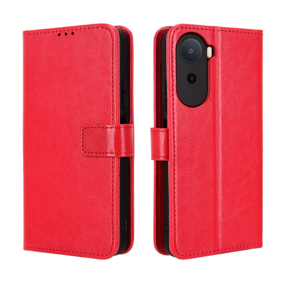 Crazy knížkové pouzdro na Xiaomi Redmi A7 Pro - červené