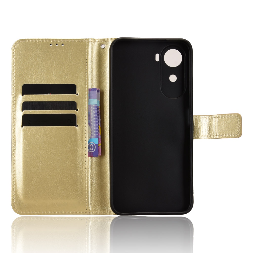 Crazy knížkové pouzdro na Xiaomi Redmi A7 Pro - zlaté