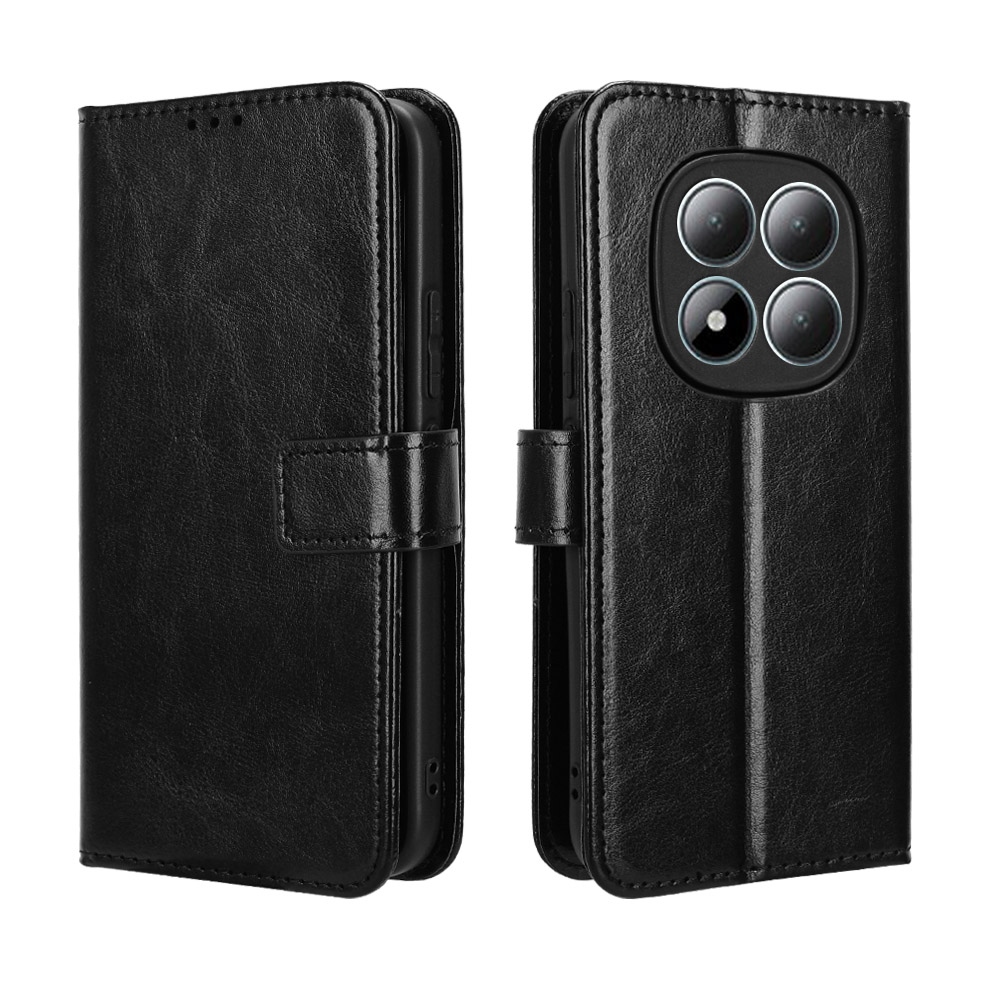 Crazy knížkové pouzdro na Xiaomi Redmi Note 15 Pro 4G - černé