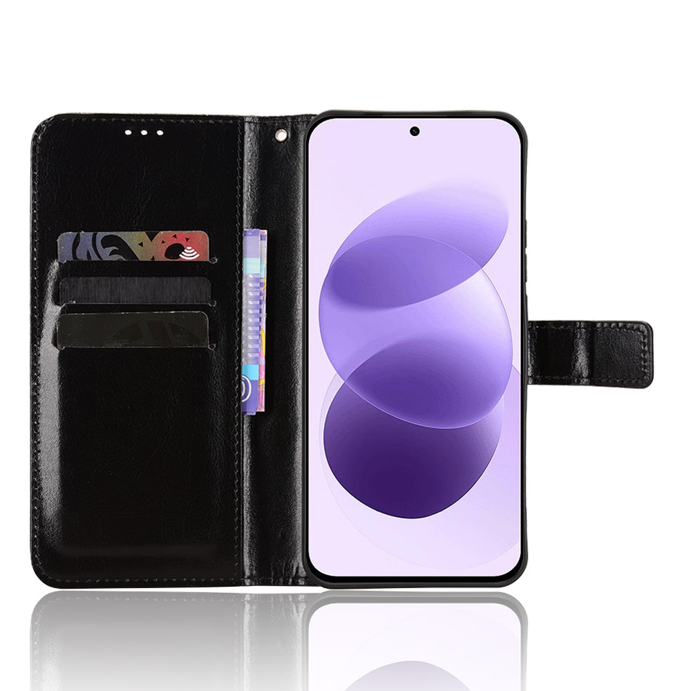Crazy knížkové pouzdro na Xiaomi Redmi Note 17 4G/5G - černé