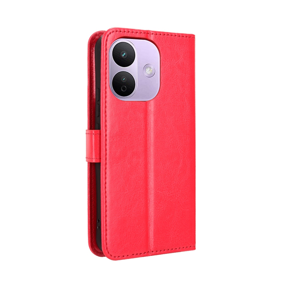 Crazy knížkové pouzdro na Xiaomi Redmi Note 17 Pro 5G - červené