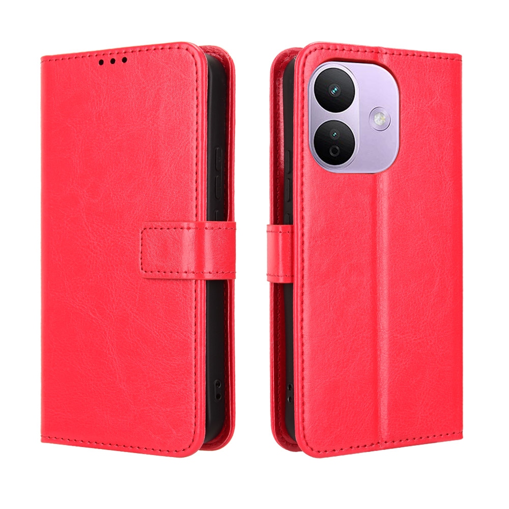Crazy knížkové pouzdro na Xiaomi Redmi Note 17 Pro 5G - červené