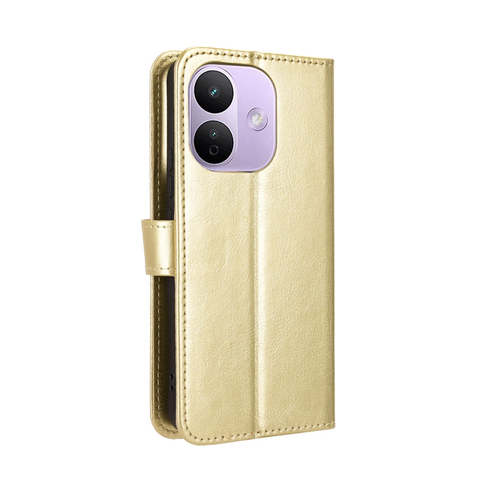 Crazy knížkové pouzdro na Xiaomi Redmi Note 17 Pro 5G - zlaté