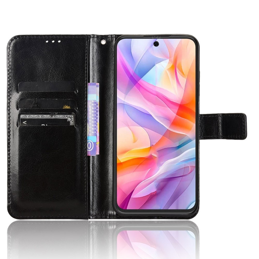 Crazy knížkové pouzdro na ZTE Blade V70 Vita - černé