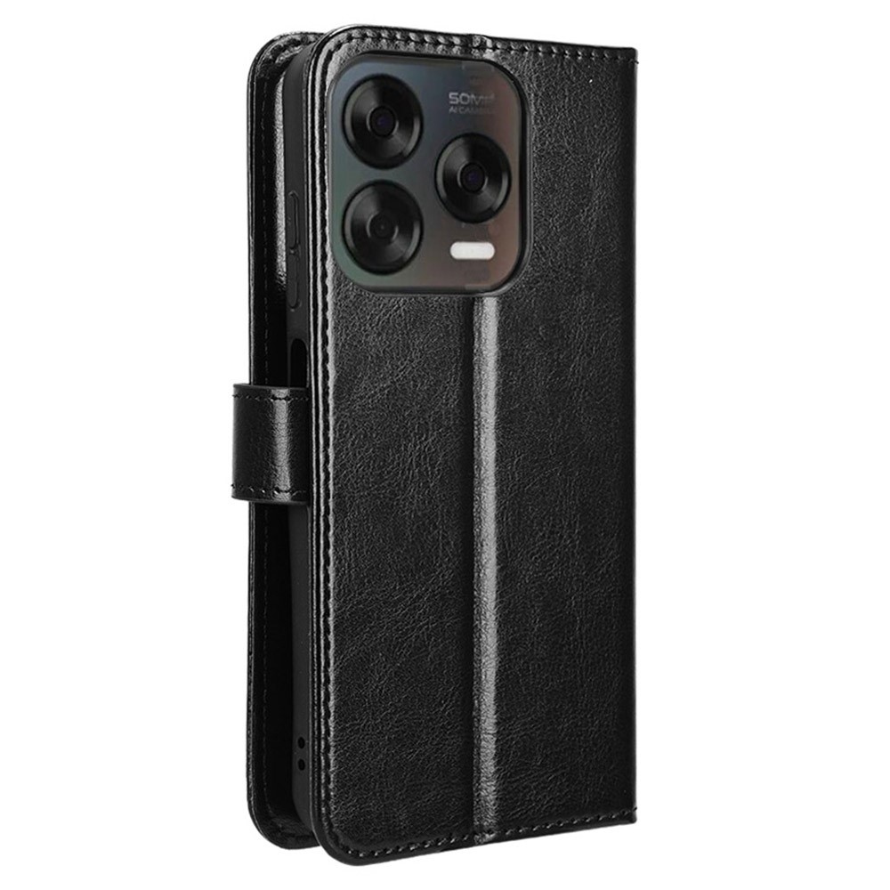 Crazy knížkové pouzdro na ZTE Blade V70 Vita - černé