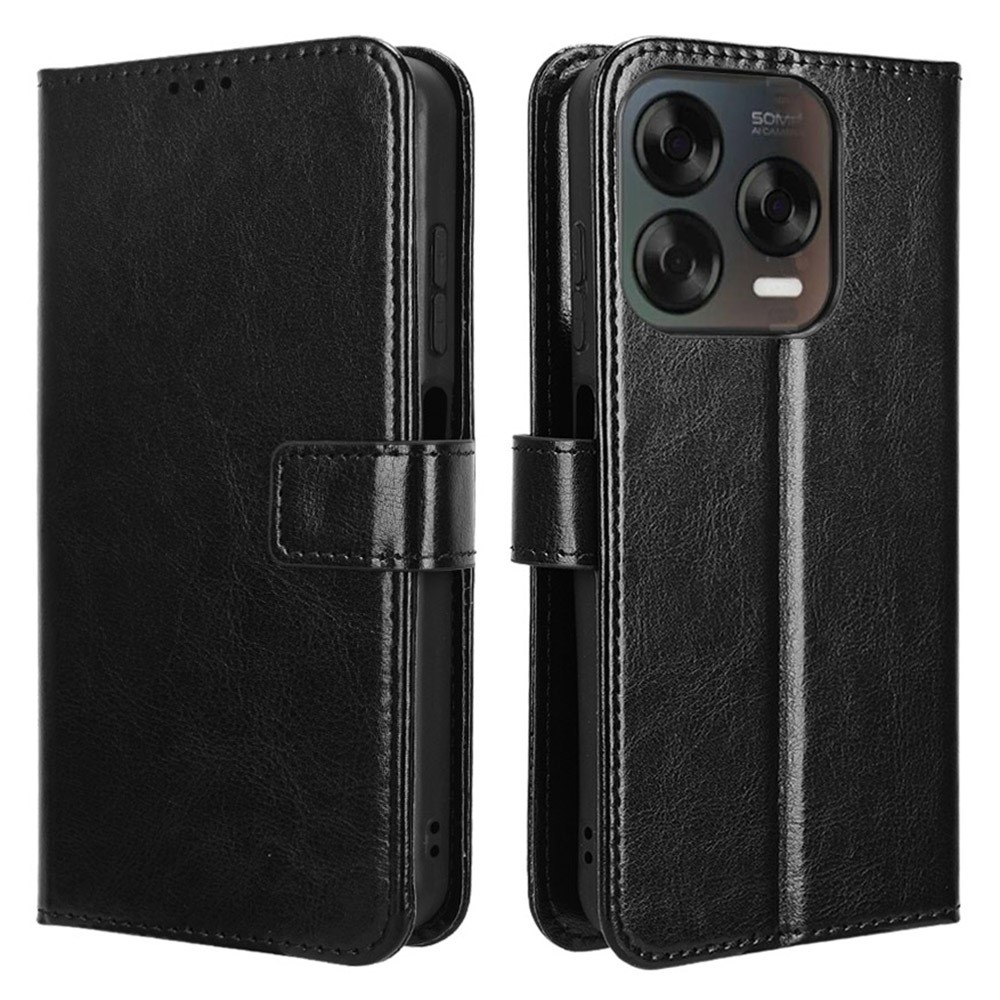 Crazy knížkové pouzdro na ZTE Blade V70 Vita - černé