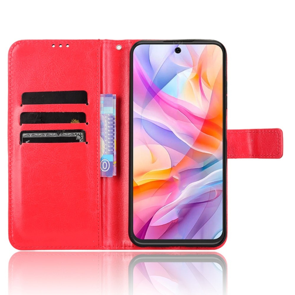 Crazy knížkové pouzdro na ZTE Blade V70 Vita - červené