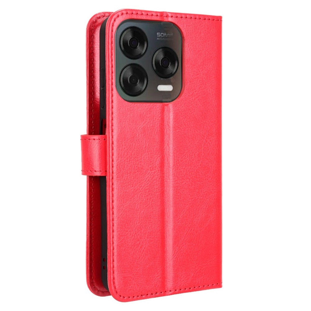 Crazy knížkové pouzdro na ZTE Blade V70 Vita - červené