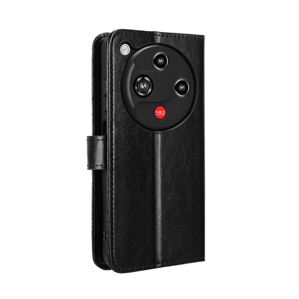 Crazy knížkové pouzdro na ZTE Nubia Focus 2 5G - černé