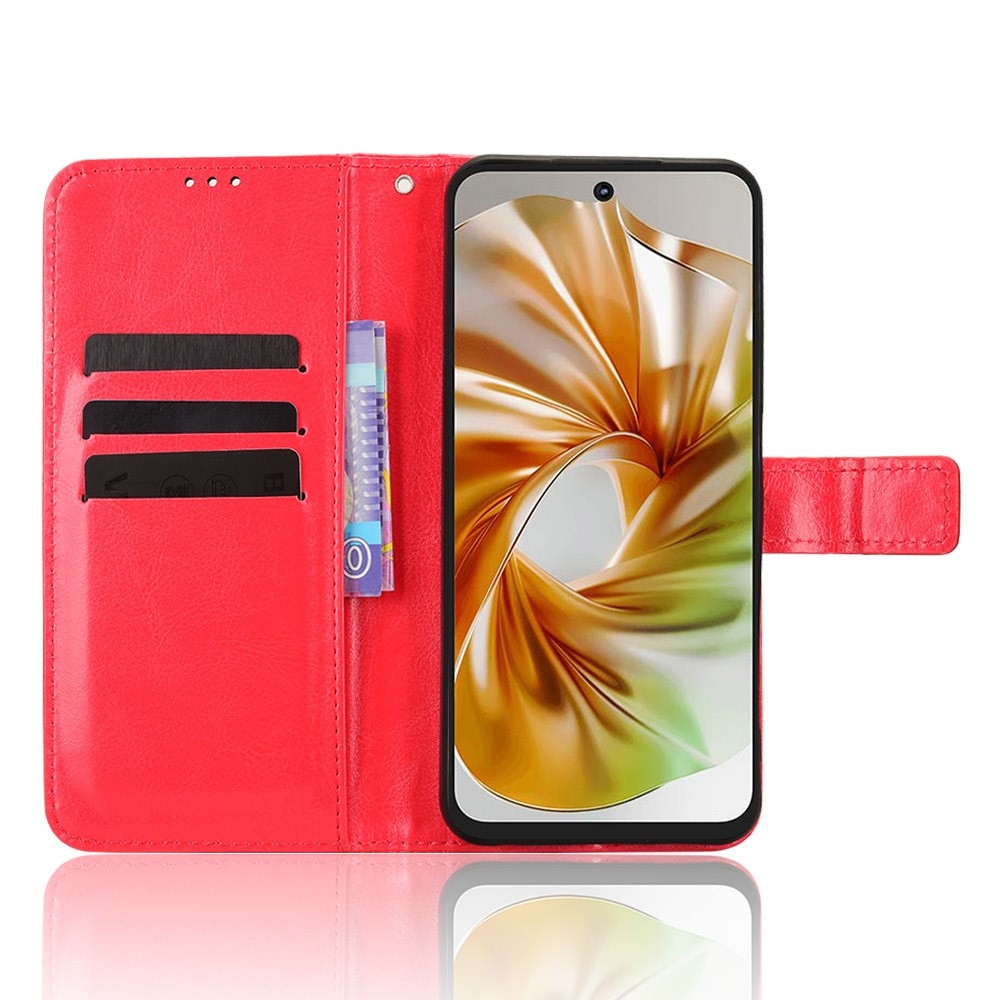 Crazy knížkové pouzdro na ZTE Nubia Focus 2 5G - červené