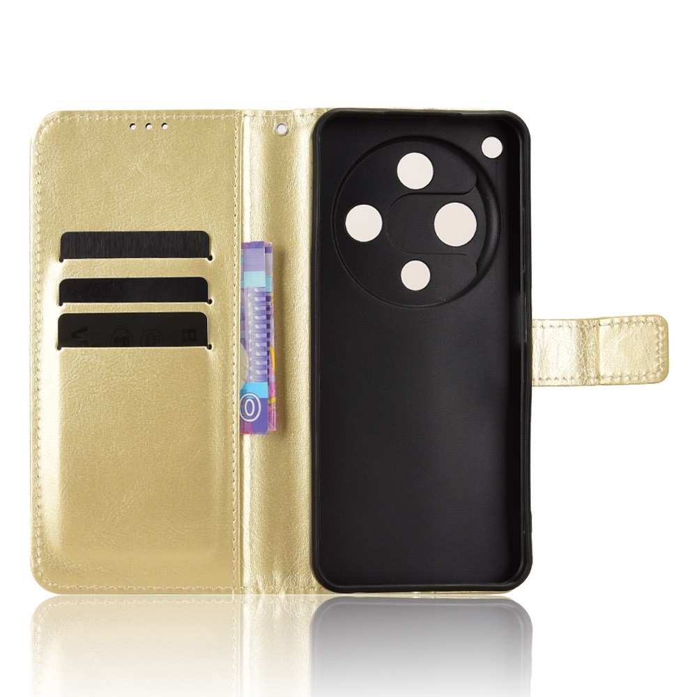 Crazy knížkové pouzdro na ZTE Nubia Focus 2 5G - zlaté
