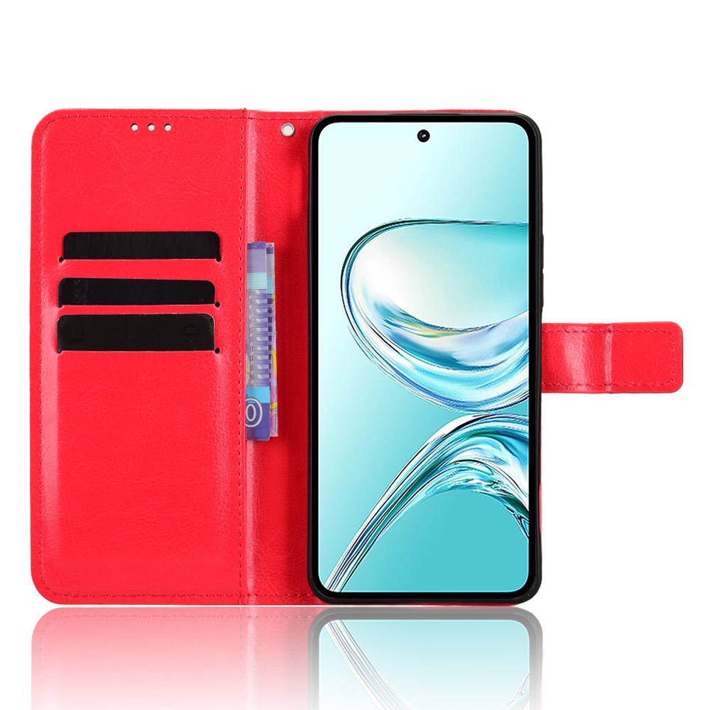 Crazy knížkové pouzdro na ZTE Nubia Focus 2 Ultra 5G - červené