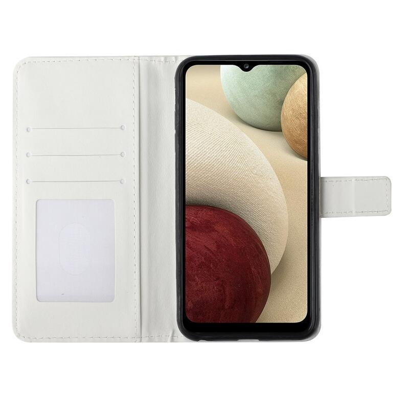 Creative peněženkové pouzdro na mobil Samsung Galaxy A13 5G/Galaxy A04s (164.7 x 76.7 x 9.1 mm) - modré pírko